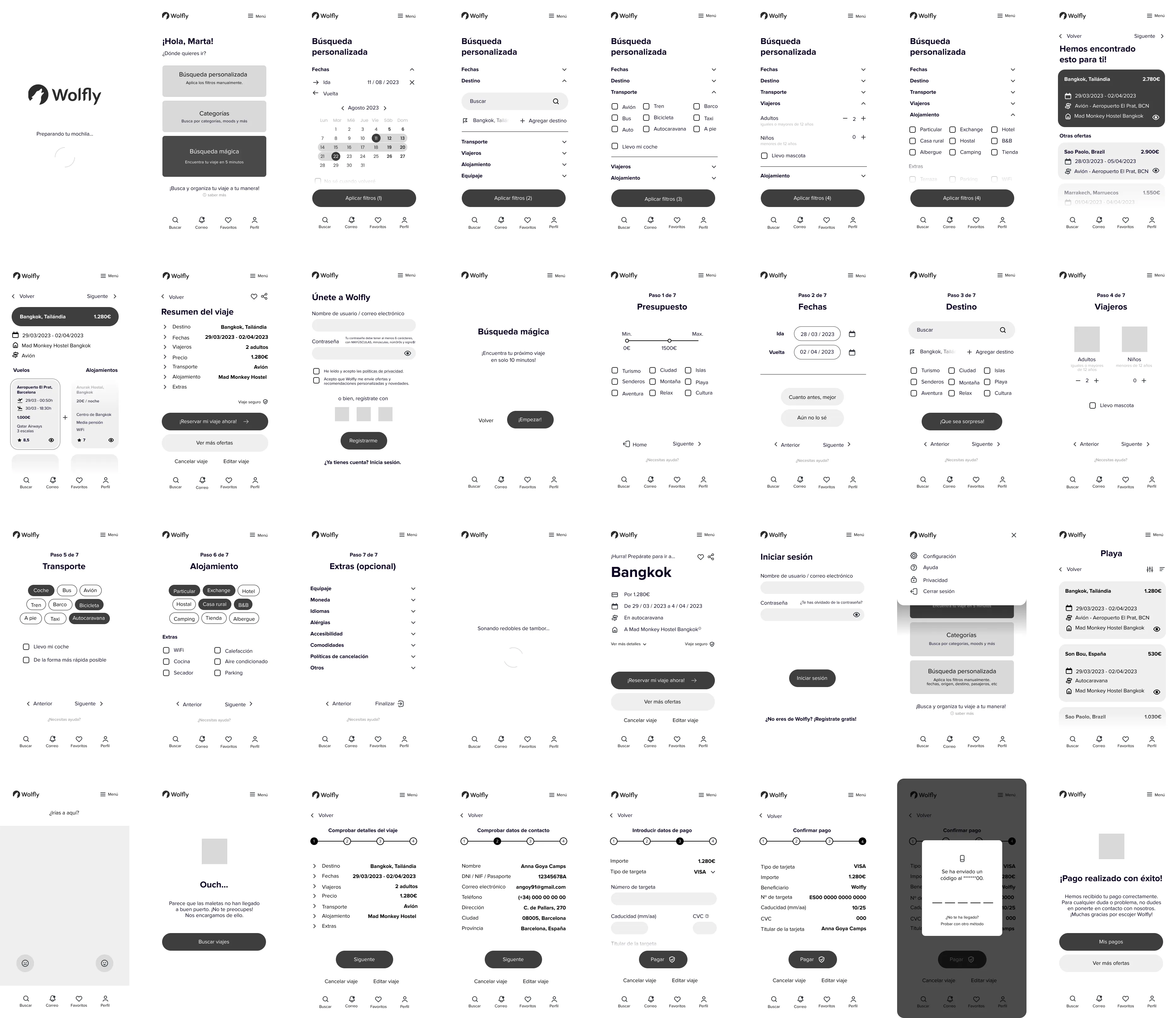 Wireframes